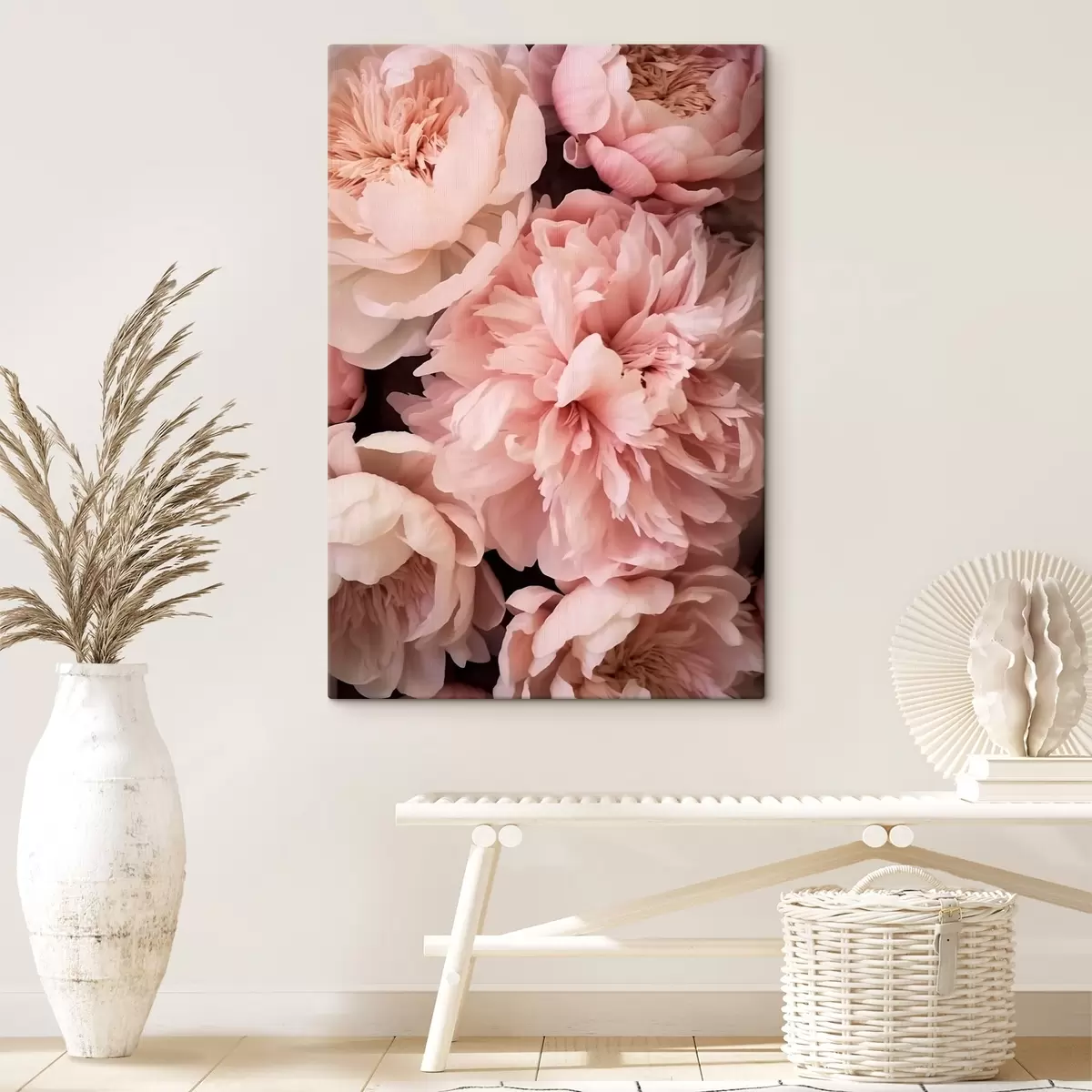 Glezna Maigi rozā peonijas s41489