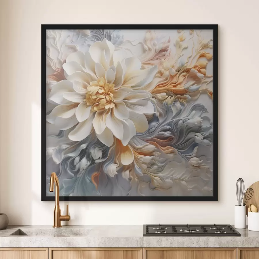 Fototapetes Apjomīgs abstrakts zieds f41551