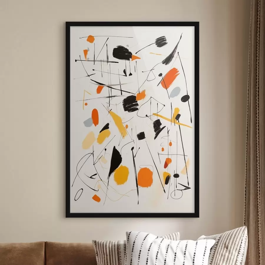 Fototapetes Krāsas šļakatas uz audekla f41596