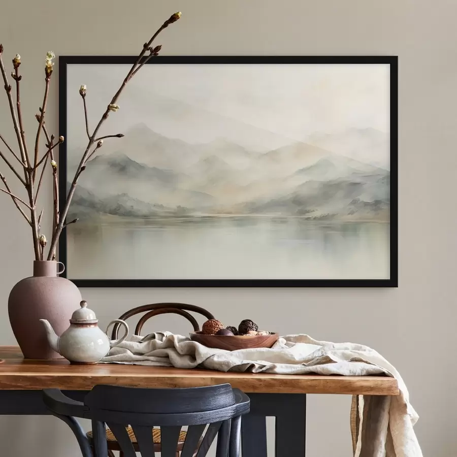 Fototapetes Akvareļu kalni f41600