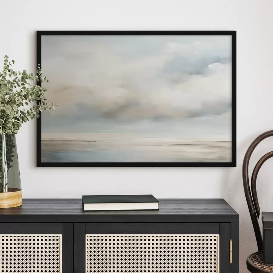 Fototapetes Jūra un mākoņi akvarelis f41602