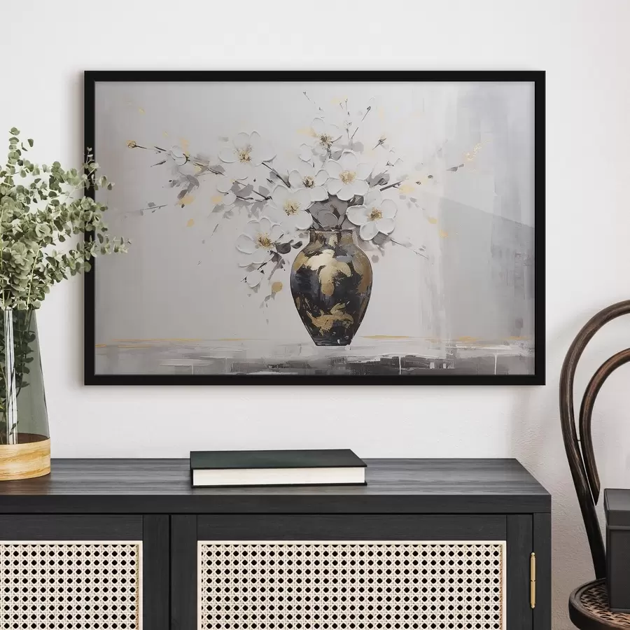 Fototapetes Ziedi vāzē f41567