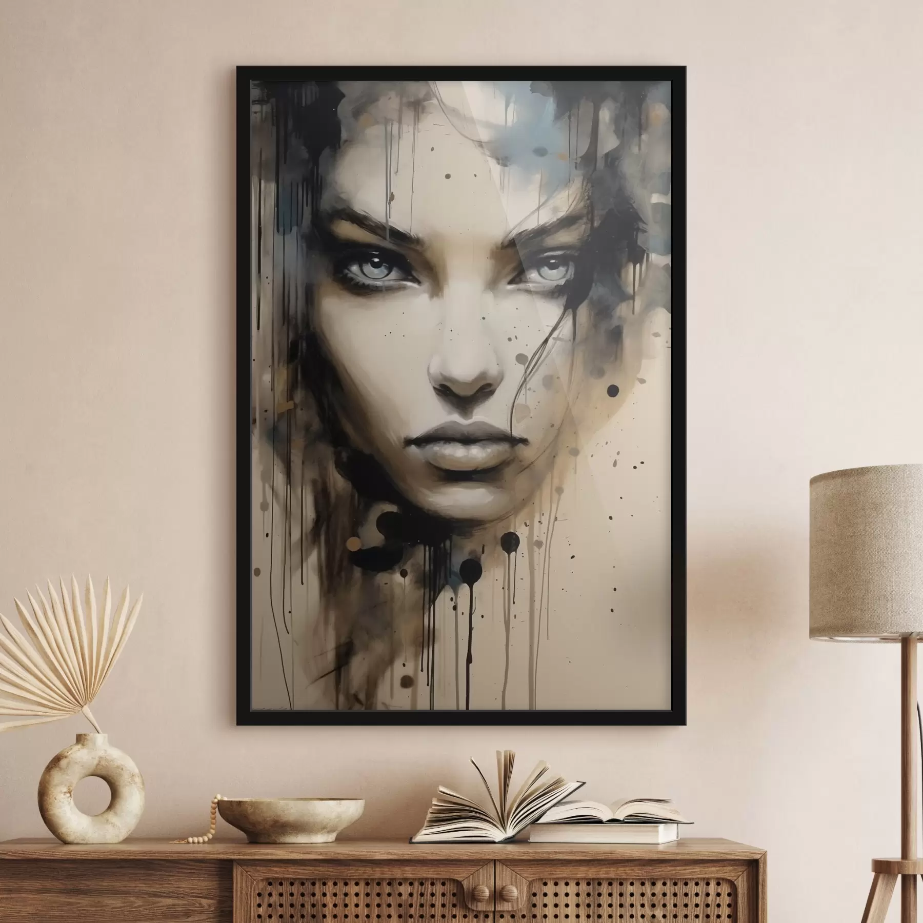 Fototapetes Abstrakts sievietes portrets f41670