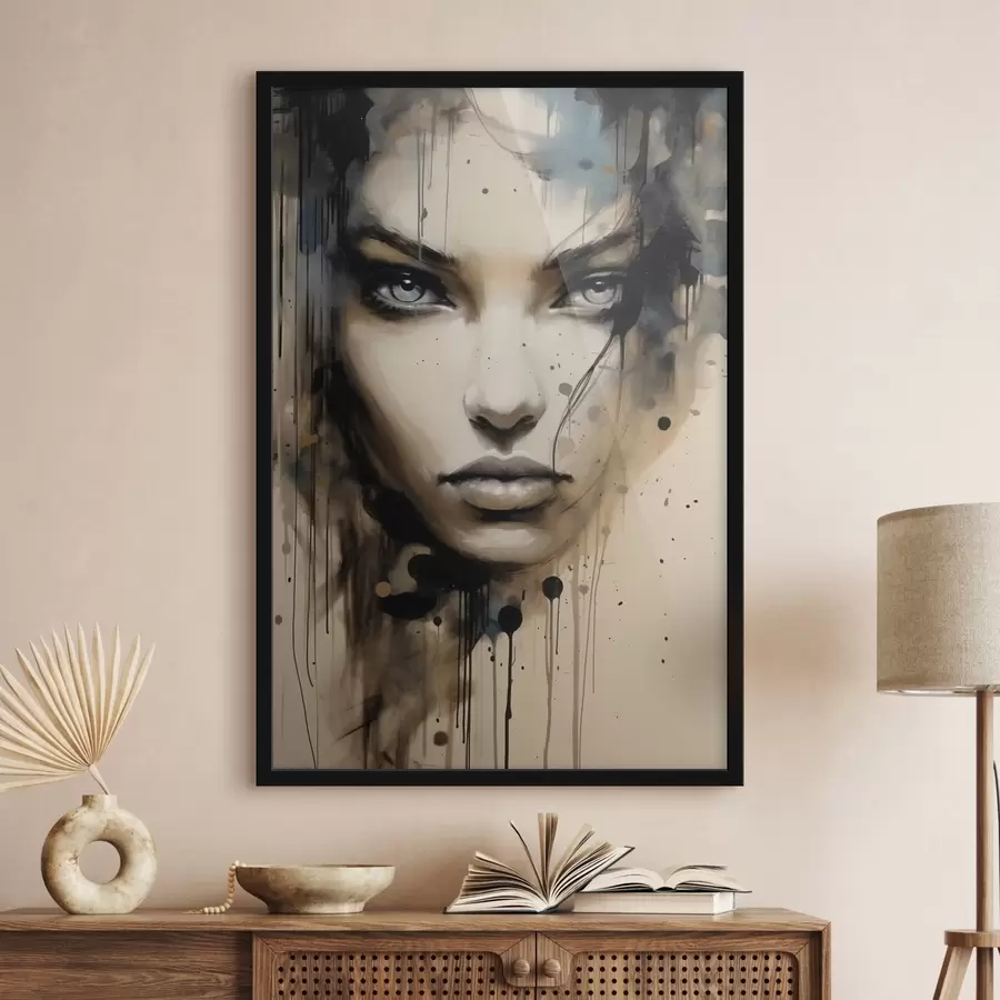 Fototapetes Abstrakts sievietes portrets f41670