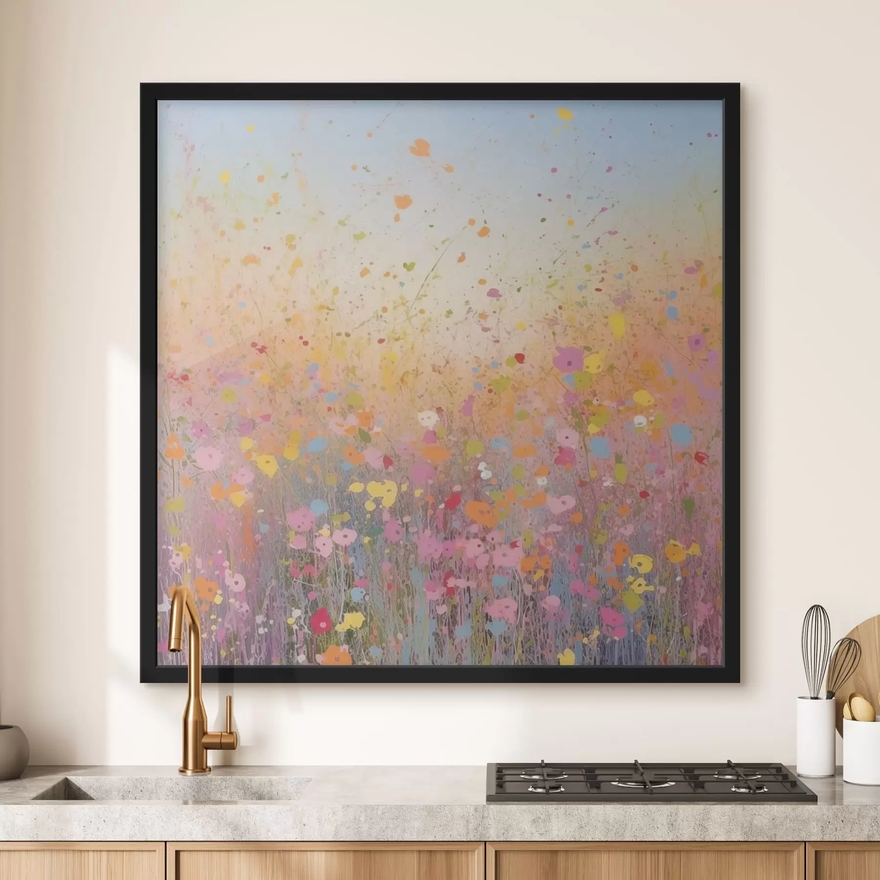 Fototapetes Krāsaini ziedi f41695