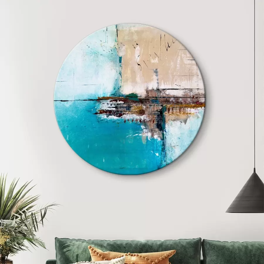 Fototapetes Abstraktā pilsēta uz Azūra krasta r01169