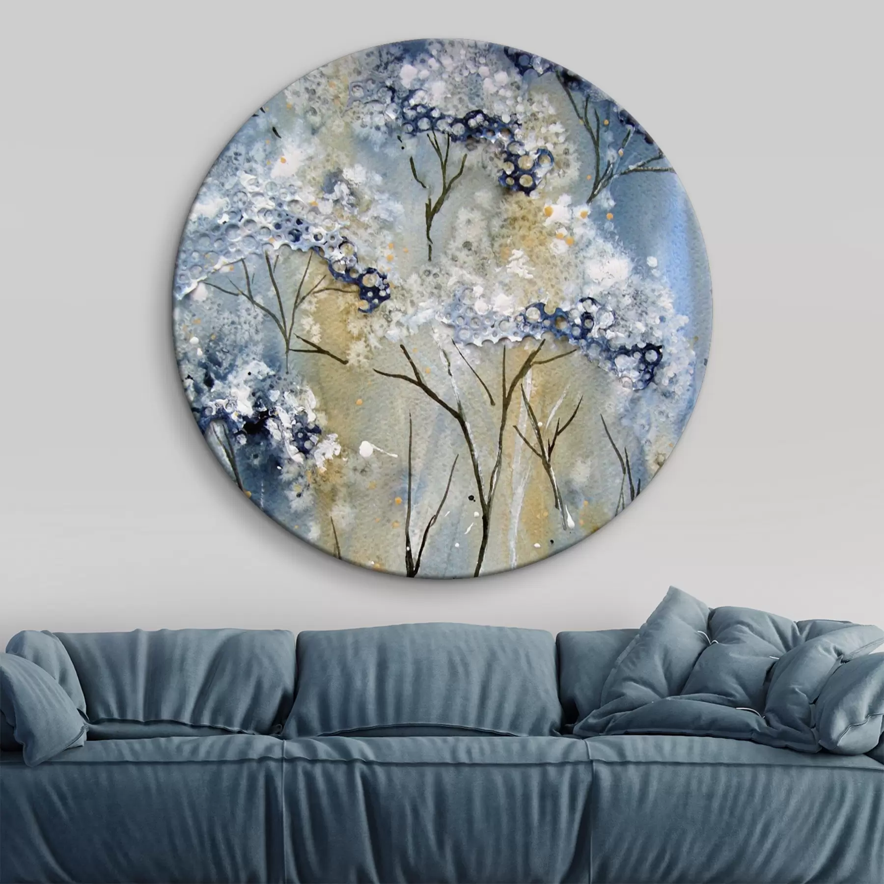 Glezna Ziedēšana, akvarelis r01991