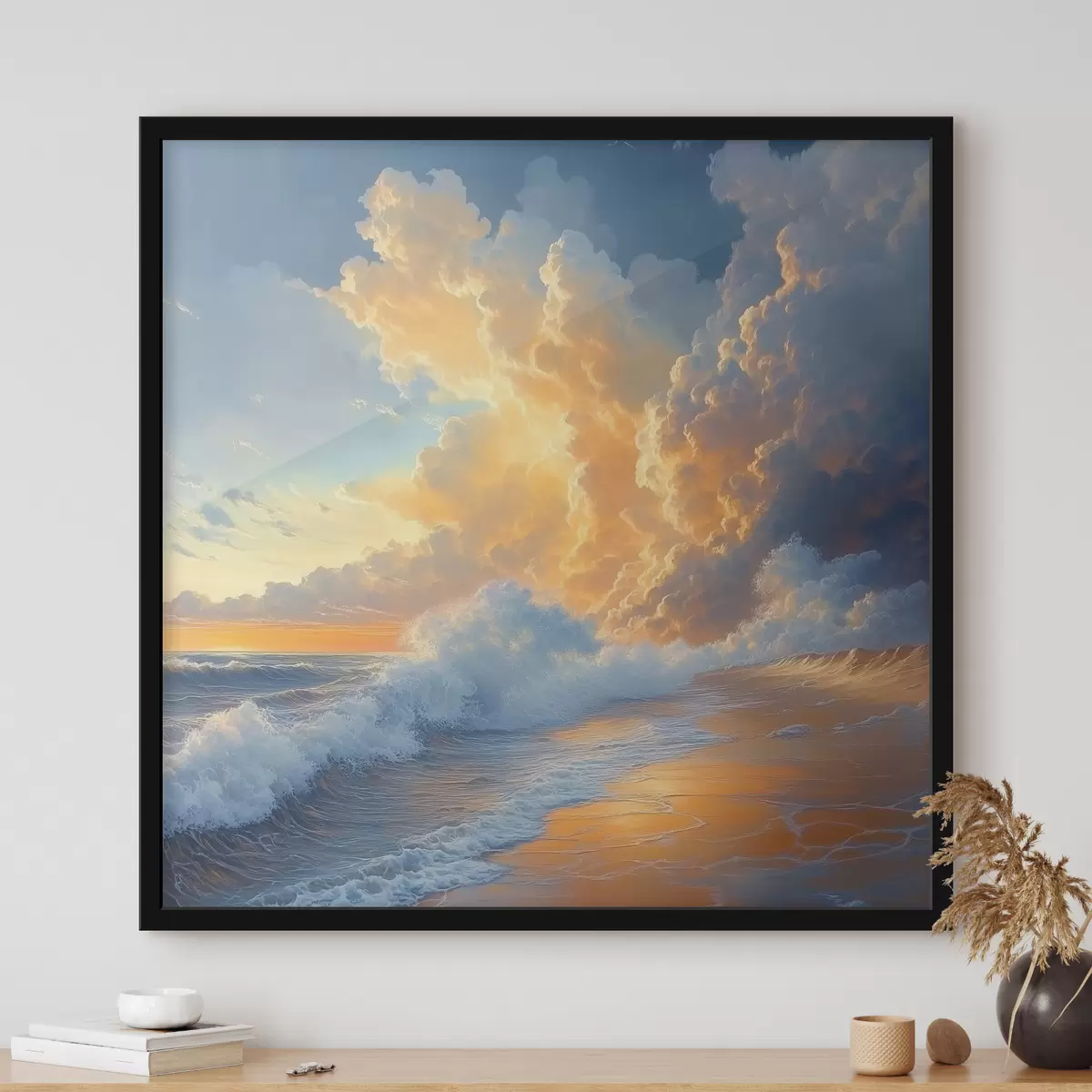 Plakāts Rītausma jūrā f41757