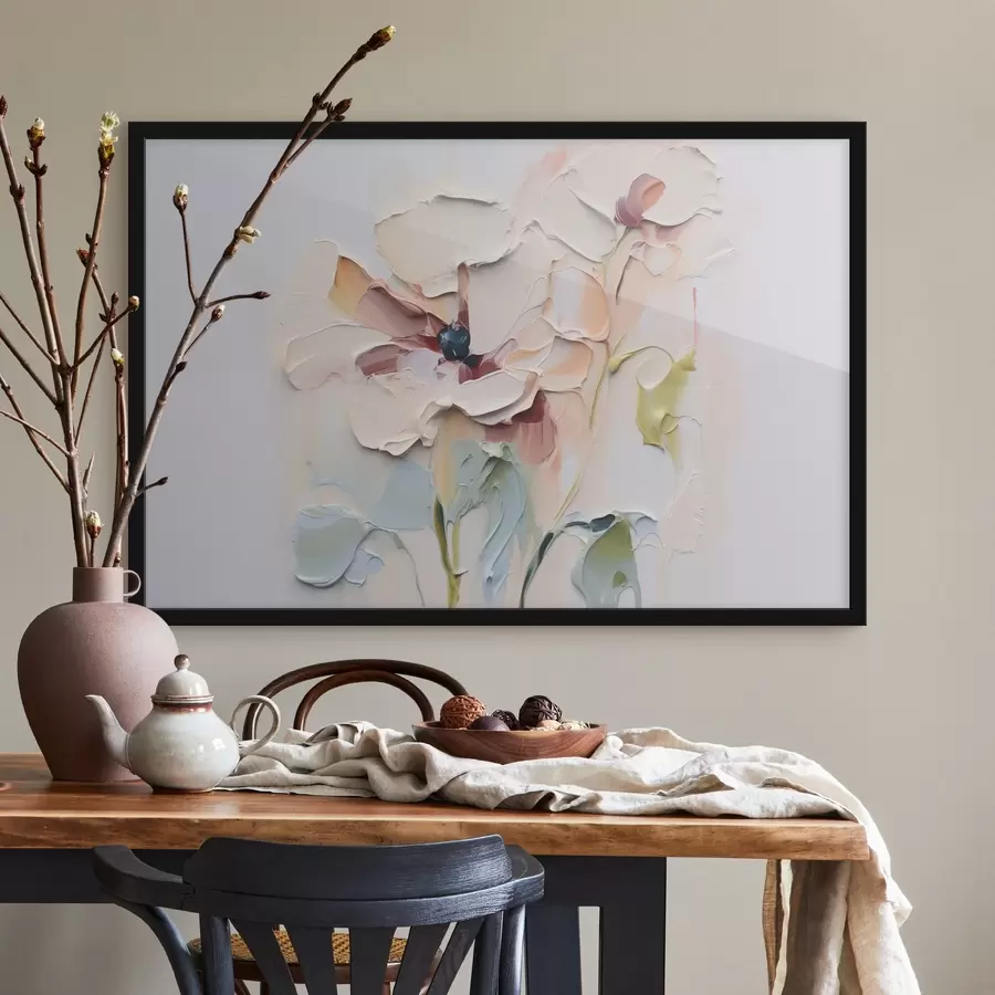 Fototapetes Abstraktie ziedi imitācija krāsu insultu ar faktūru uz fona f41850