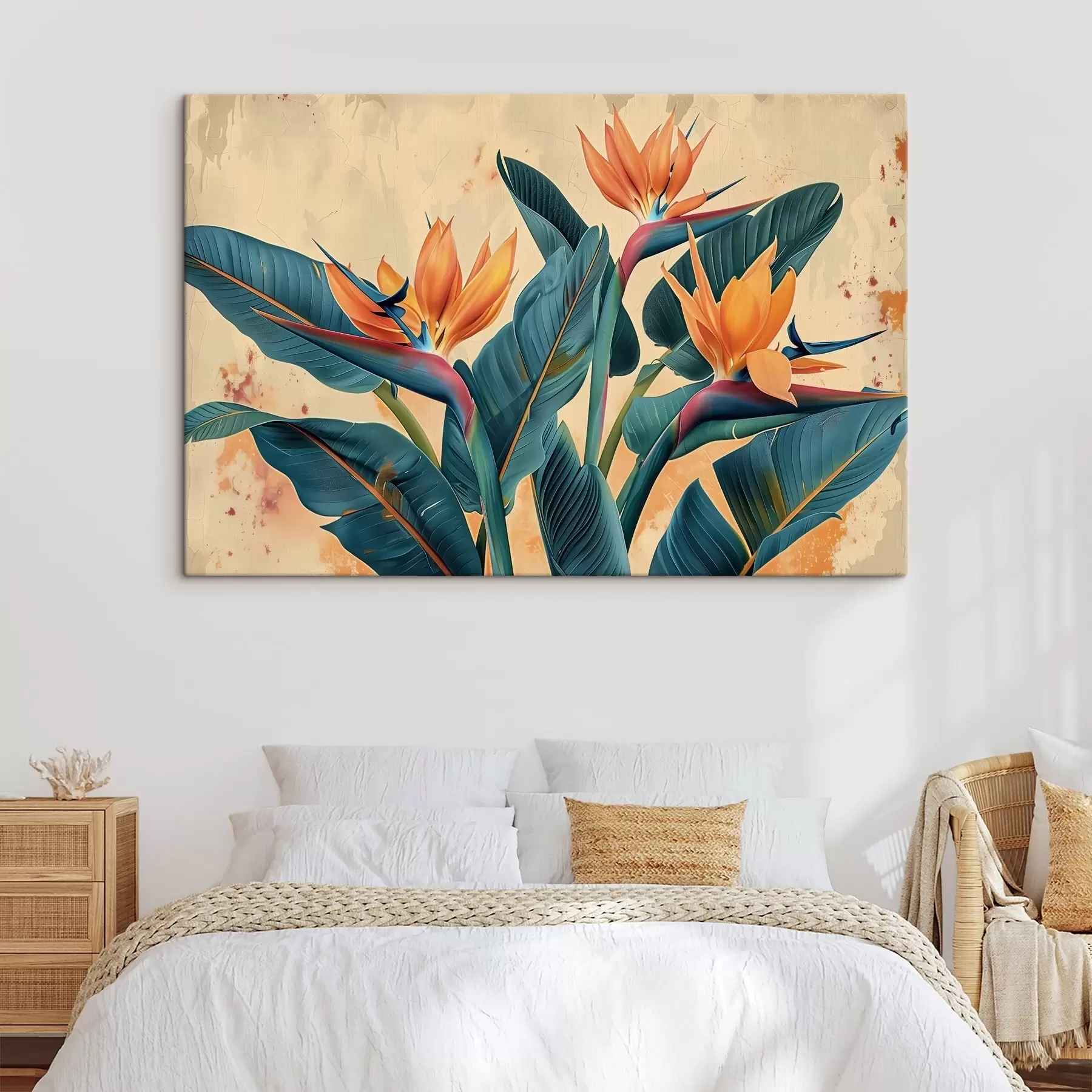 Fototapetes Tropu banānu koki s41863