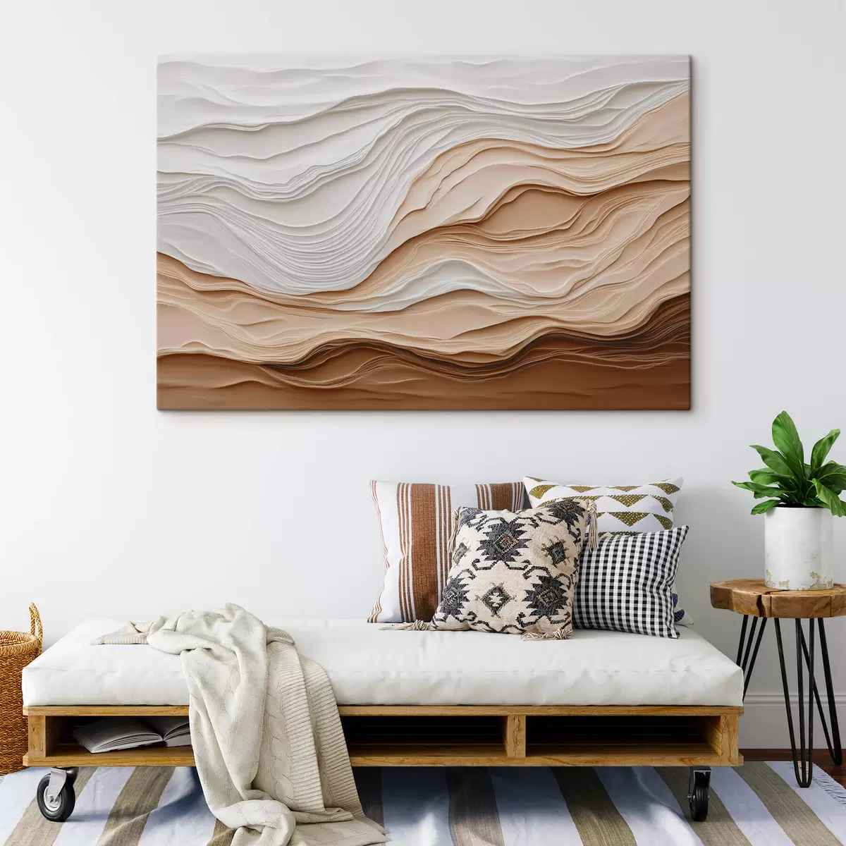 Glezna Abstraktie viļņi s41652