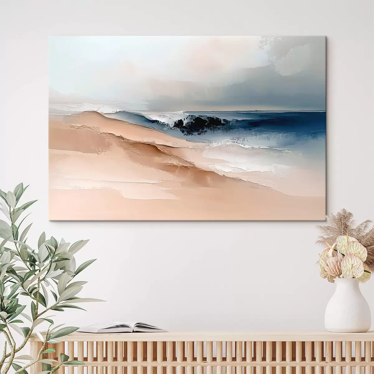 Glezna Abstrakts ar okeāna vilni s41654