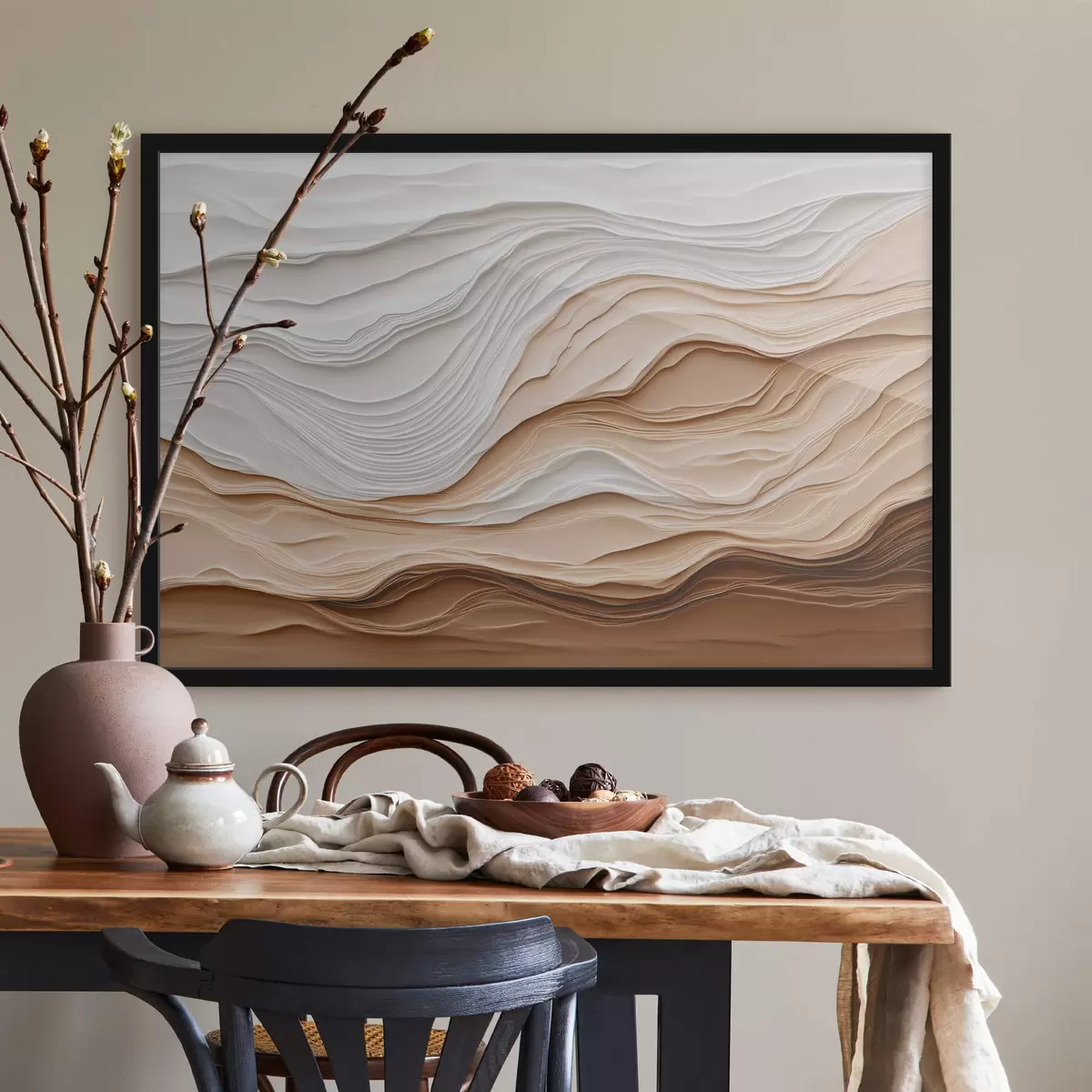 Plakāts Abstraktie viļņi f41652