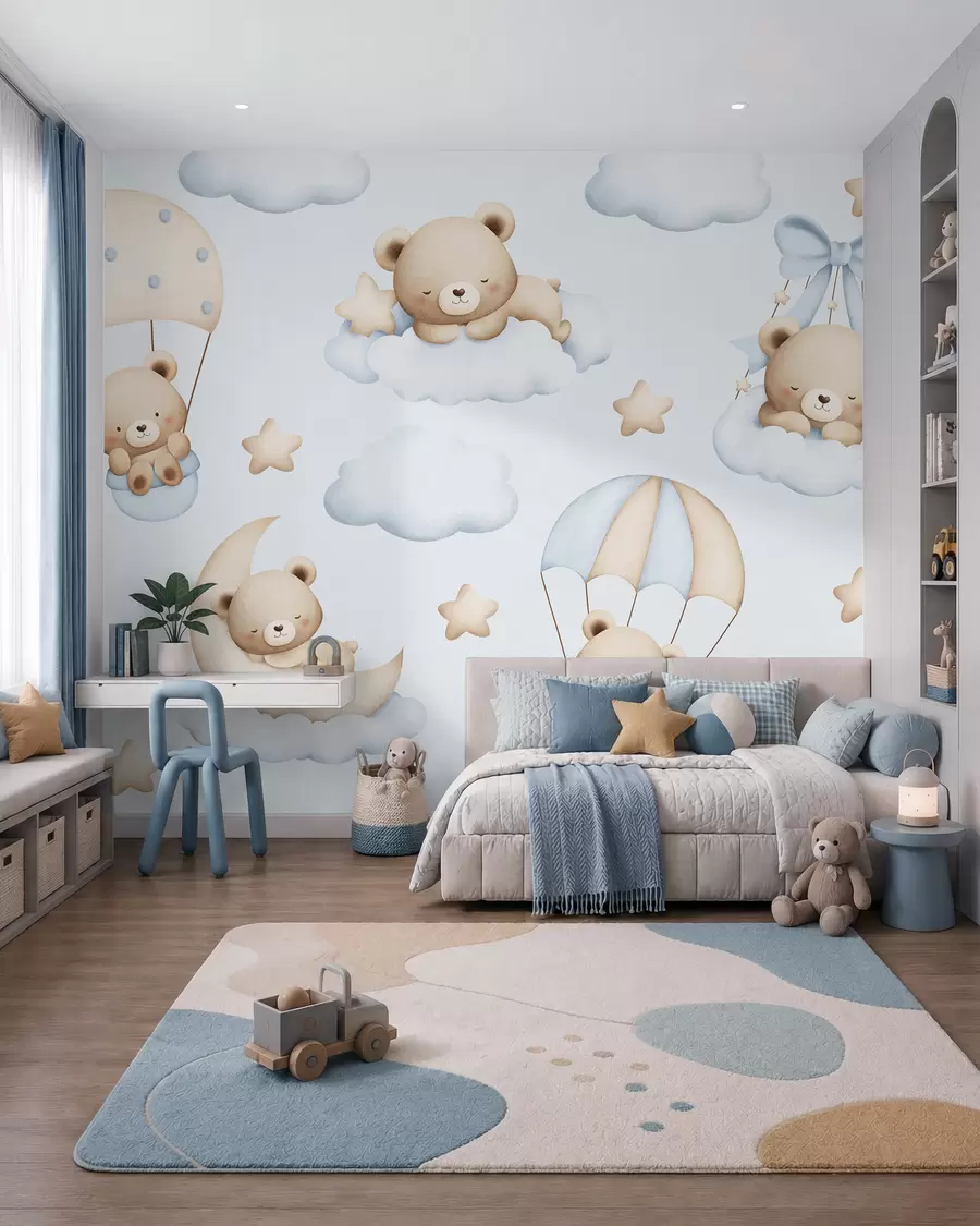 Fototapetes Lācīšu debesu parāde w02385