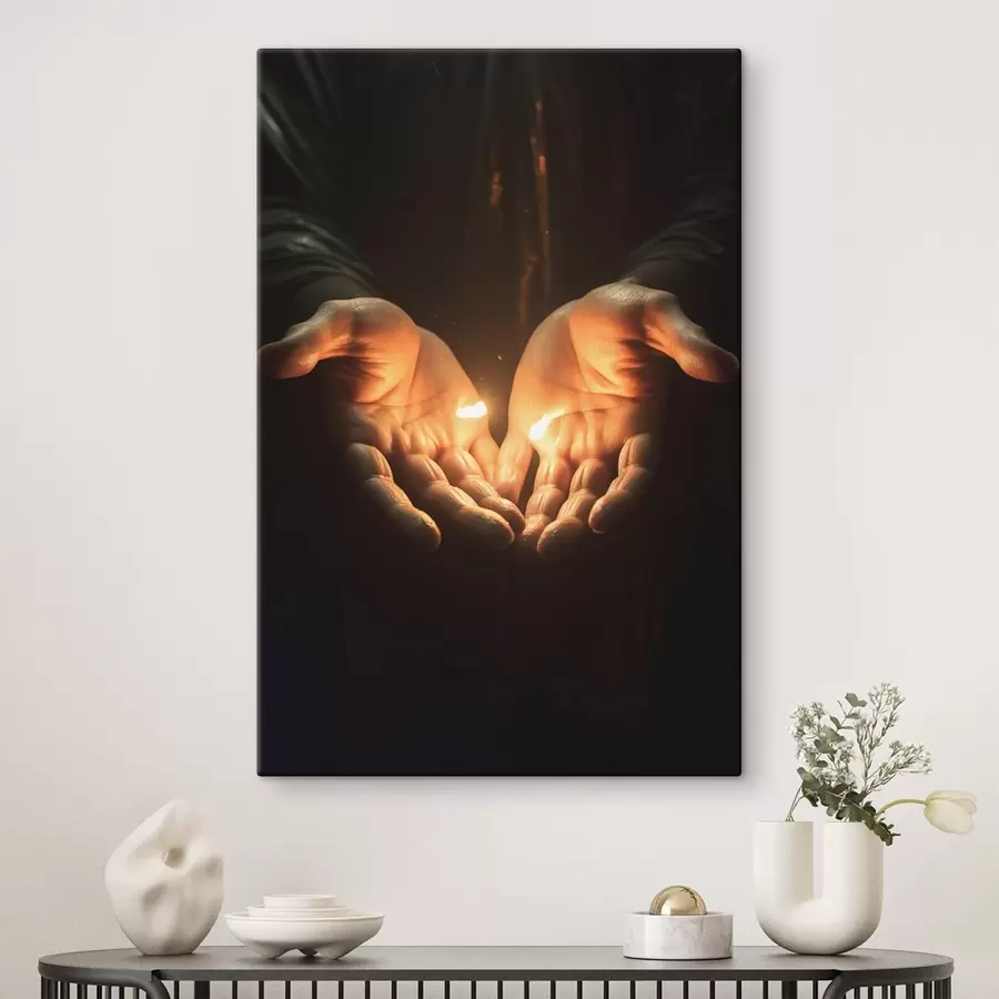 Glezna Vīrieša rokas s41938