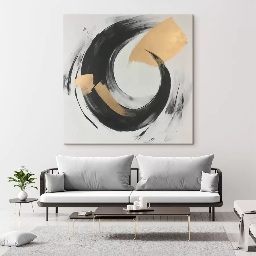 Glezna Abstraktais pieskāriens s41919