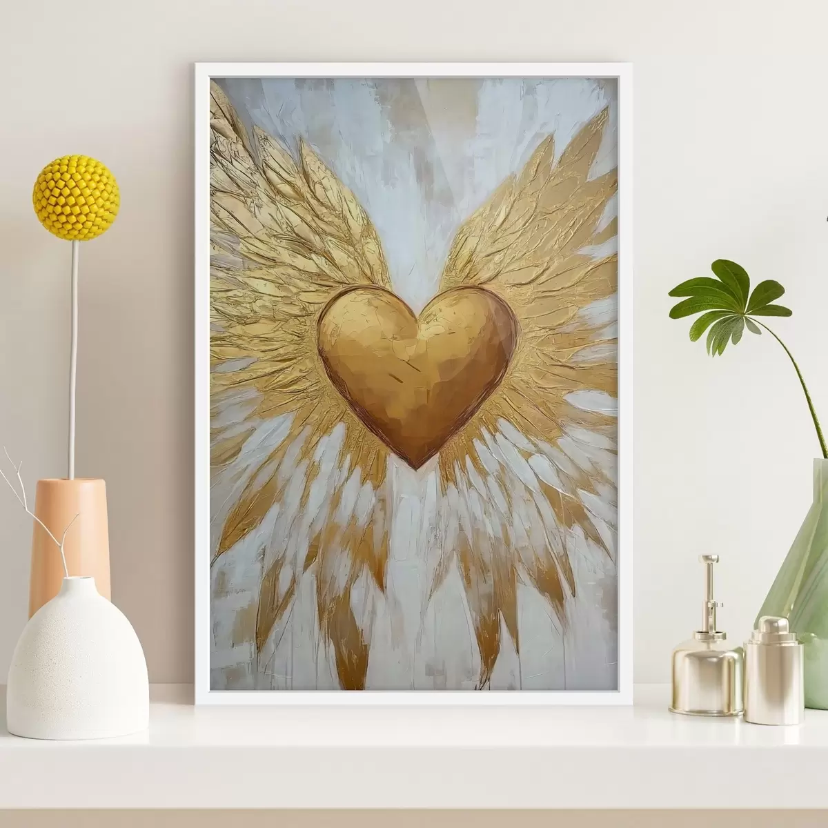 Plakāts Sirds ar spārniem f41918