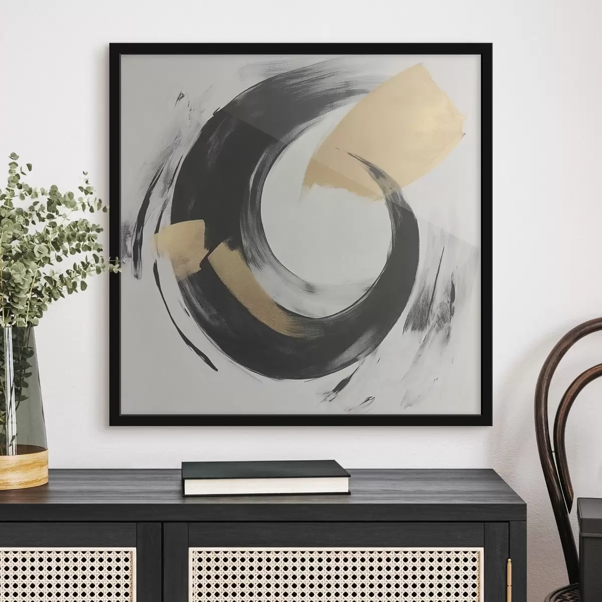 Plakāts Abstraktais pieskāriens f41919