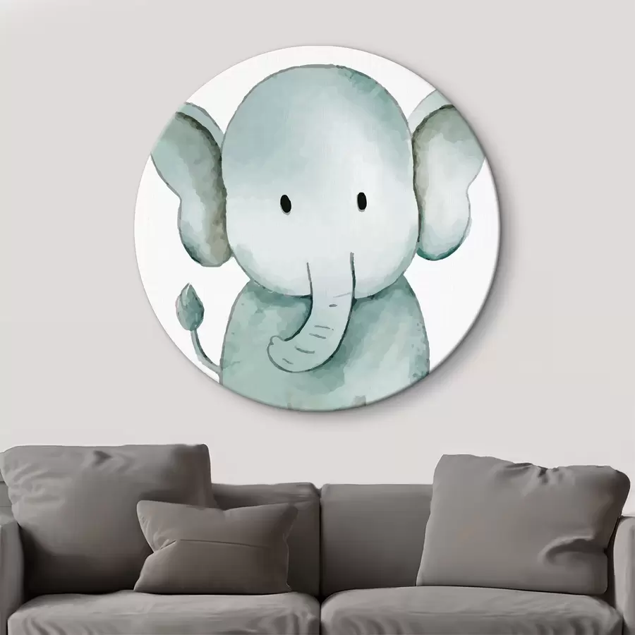 Glezna Gudrs ziloņu mazulis r37922