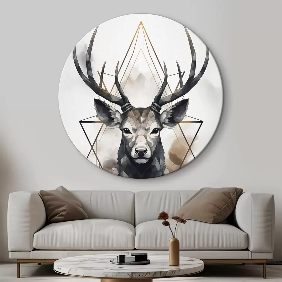 Fototapetes Anotācija briedis r37257