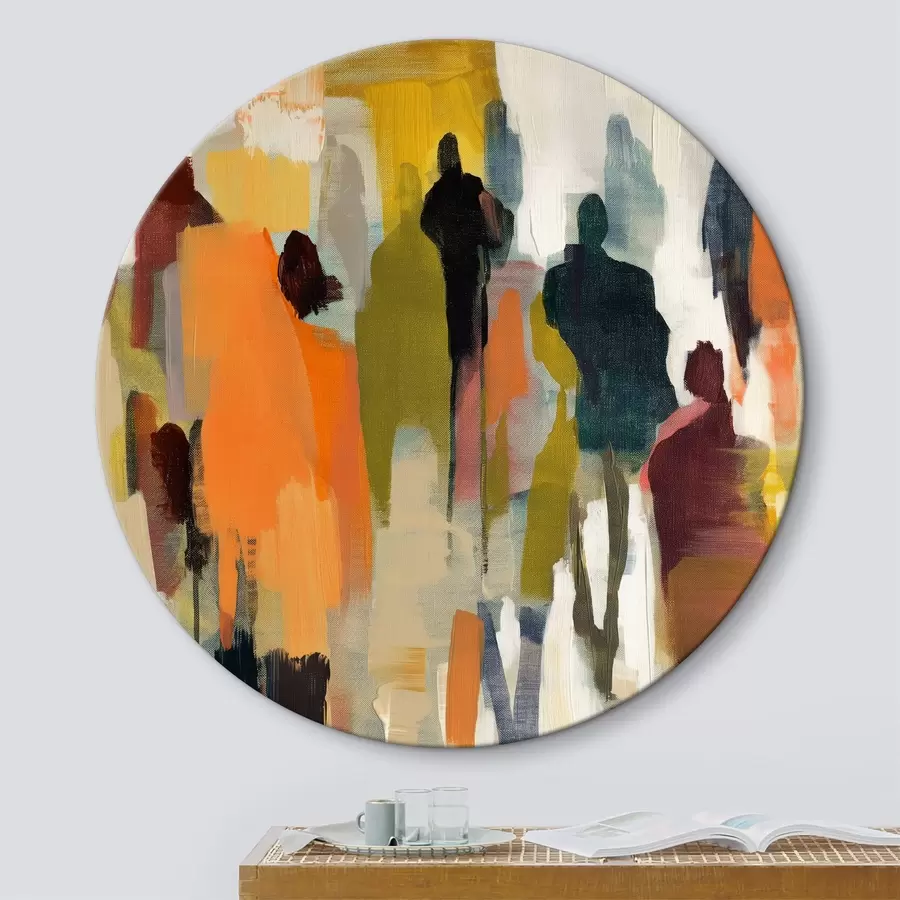 Glezna Abstrakti cilvēki r39098