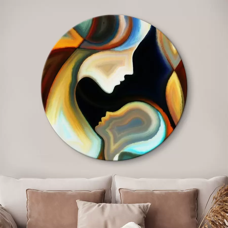 Fototapetes Abstrakcija - māte un bērns r00034