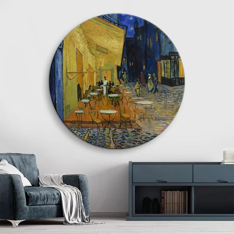 Glezna Kafejnīcas terase naktī, Vinsents van Gogs r12313