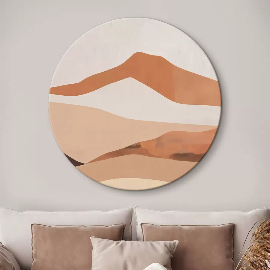 Glezna Krāsaini kalni r38749