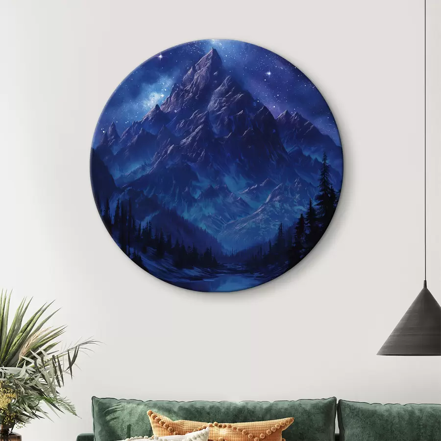 Glezna Sapņi, zvaigznes, velaris, violets r40009