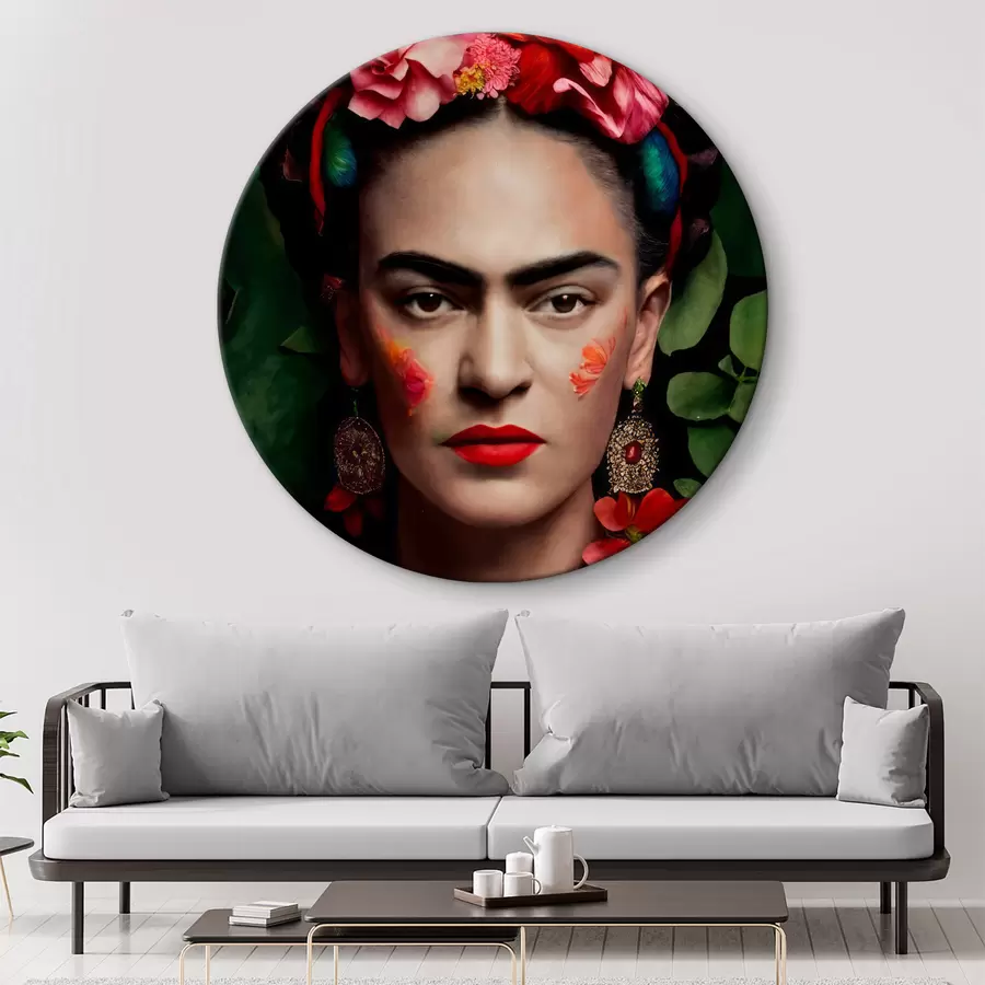 Glezna Ziedu, lūpu un frizūra r32861