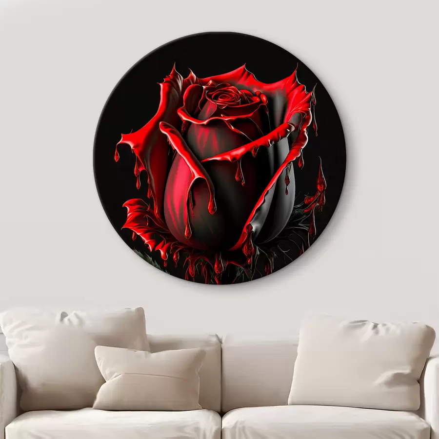 Glezna Zieds, augs un ziedlapa r33709