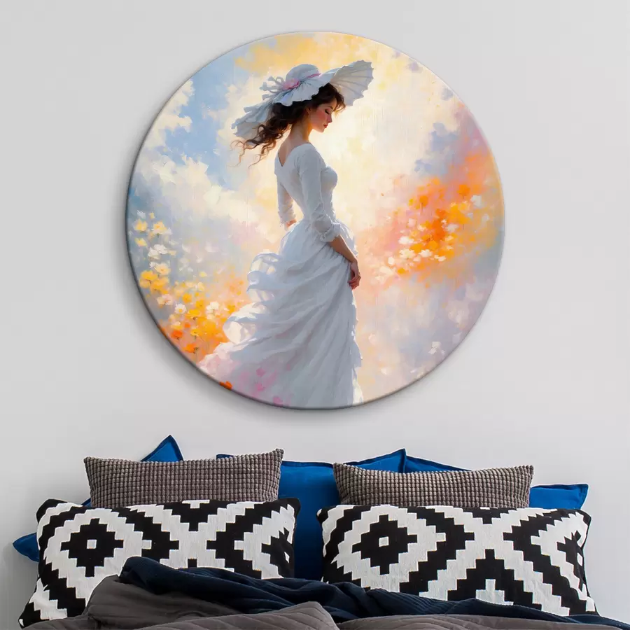 Fototapetes Meitene ziedos r38570