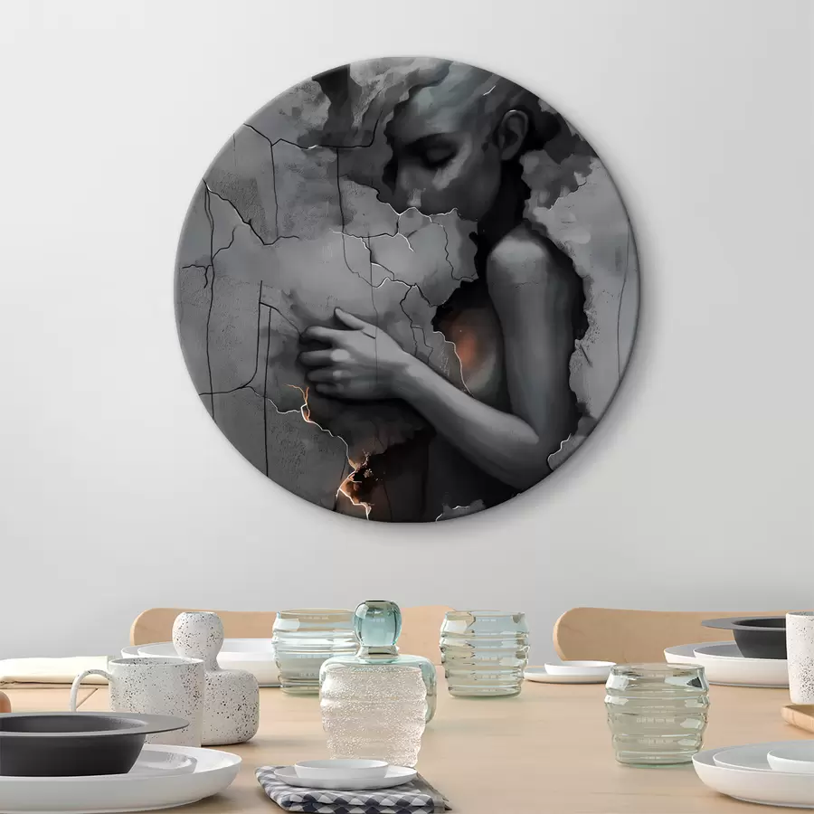 Glezna Meitene, sienas, vaina r39994