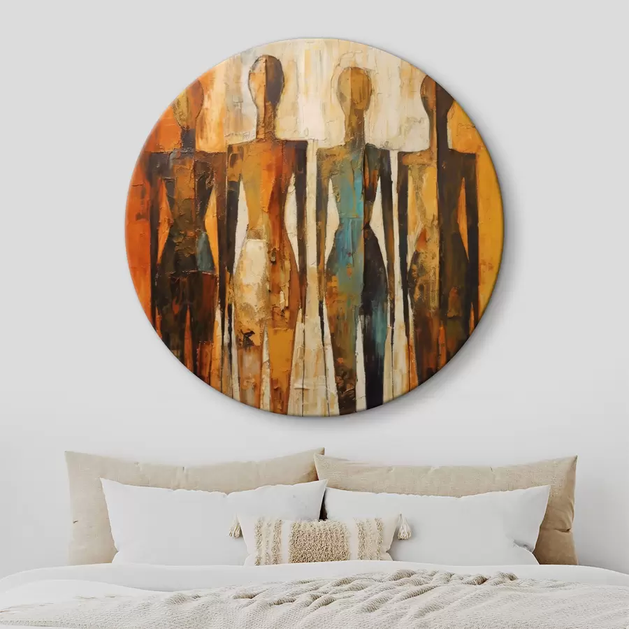 Fototapetes Krāsa, koks un māksla r33852