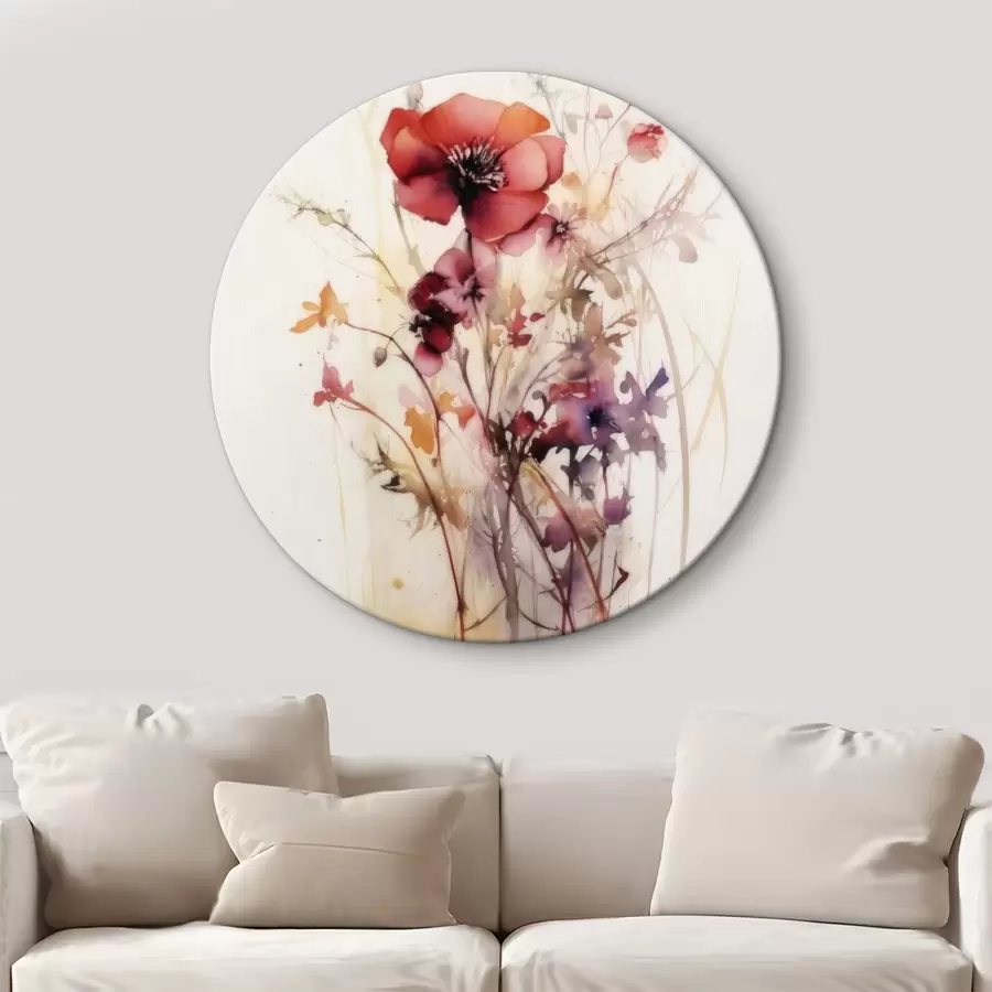 Fototapetes Augs, zieds un ziedlapa r33648