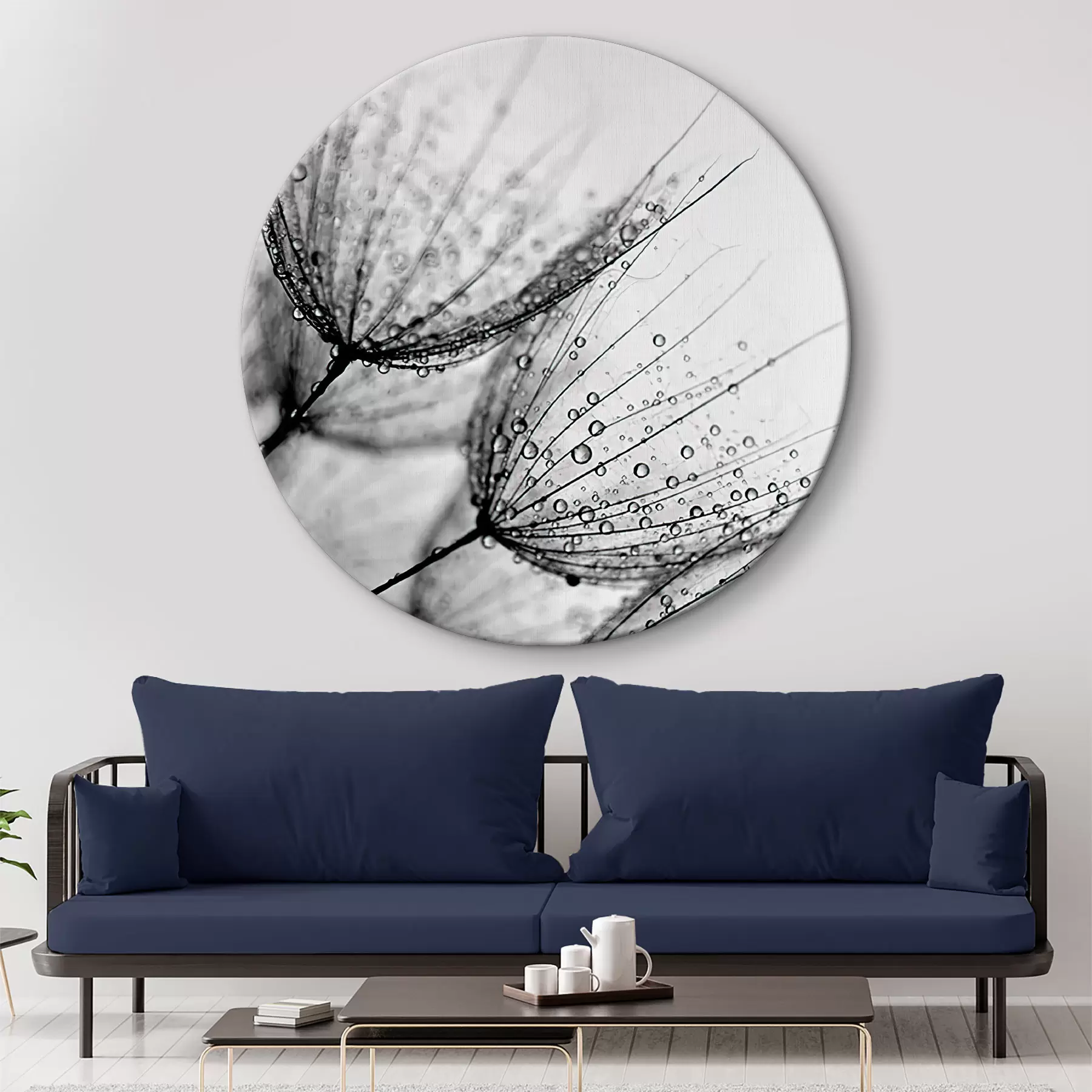 Glezna Augs, zariņš un aukla r20828