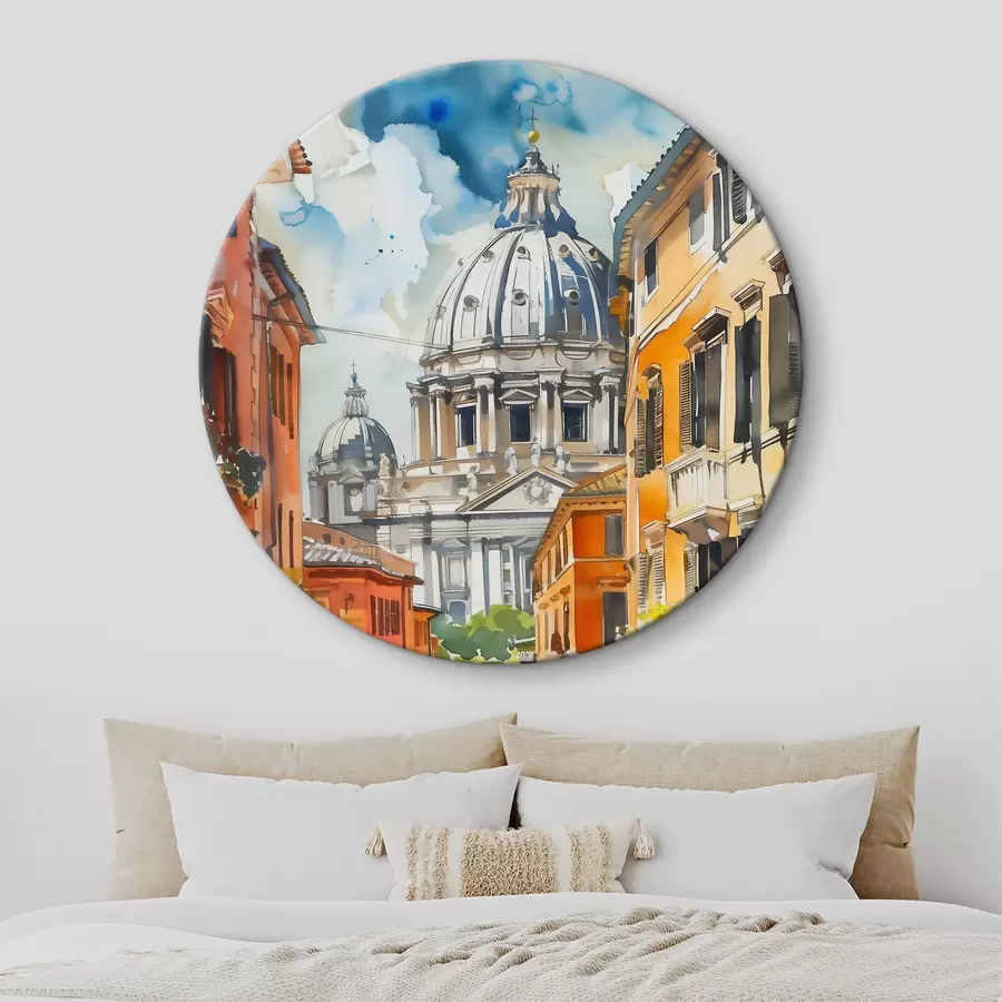 Glezna Romiešu pastaiga r38320