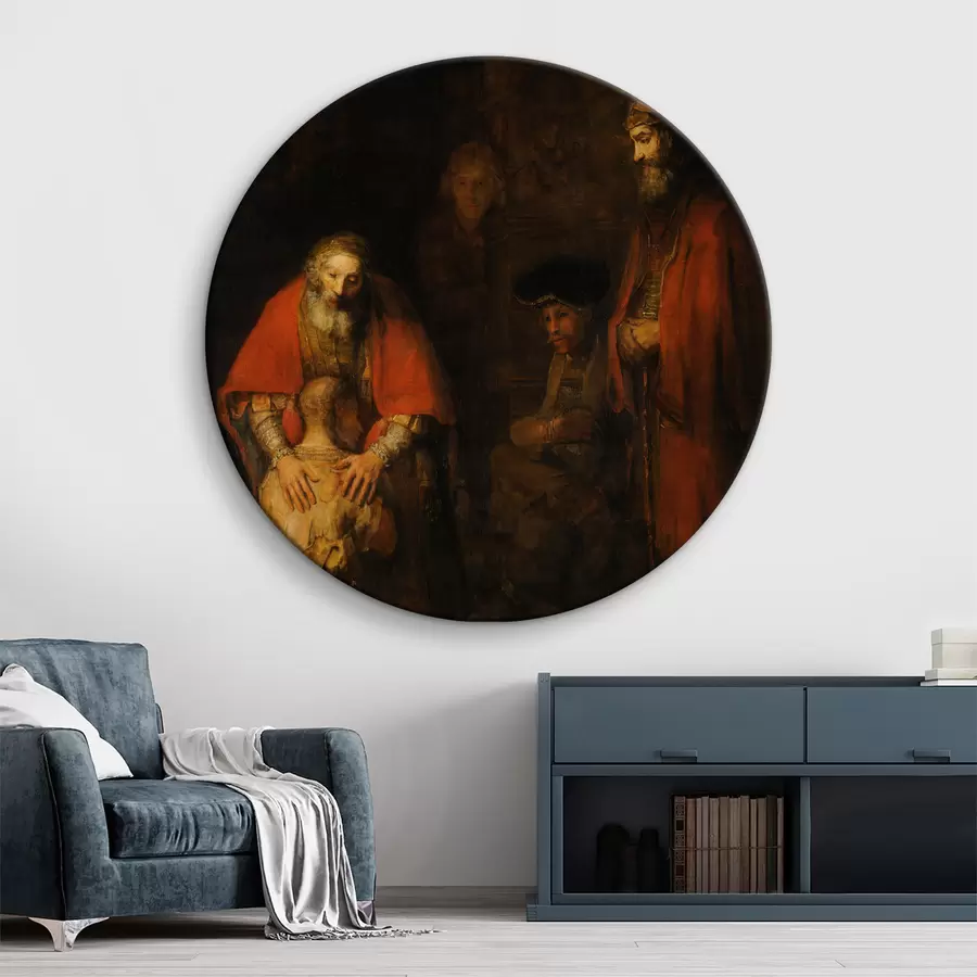 Fototapetes Pazudušā dēla atgriešanās, Rembrants r16099