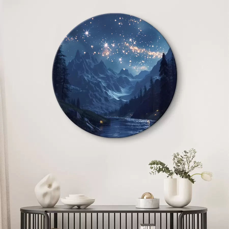 Fototapetes Velaris, kalni, zvaigznes r40010