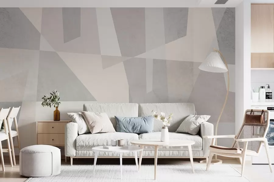 Fototapetes mūsdienīga teksturēta ģeometrija  w02445