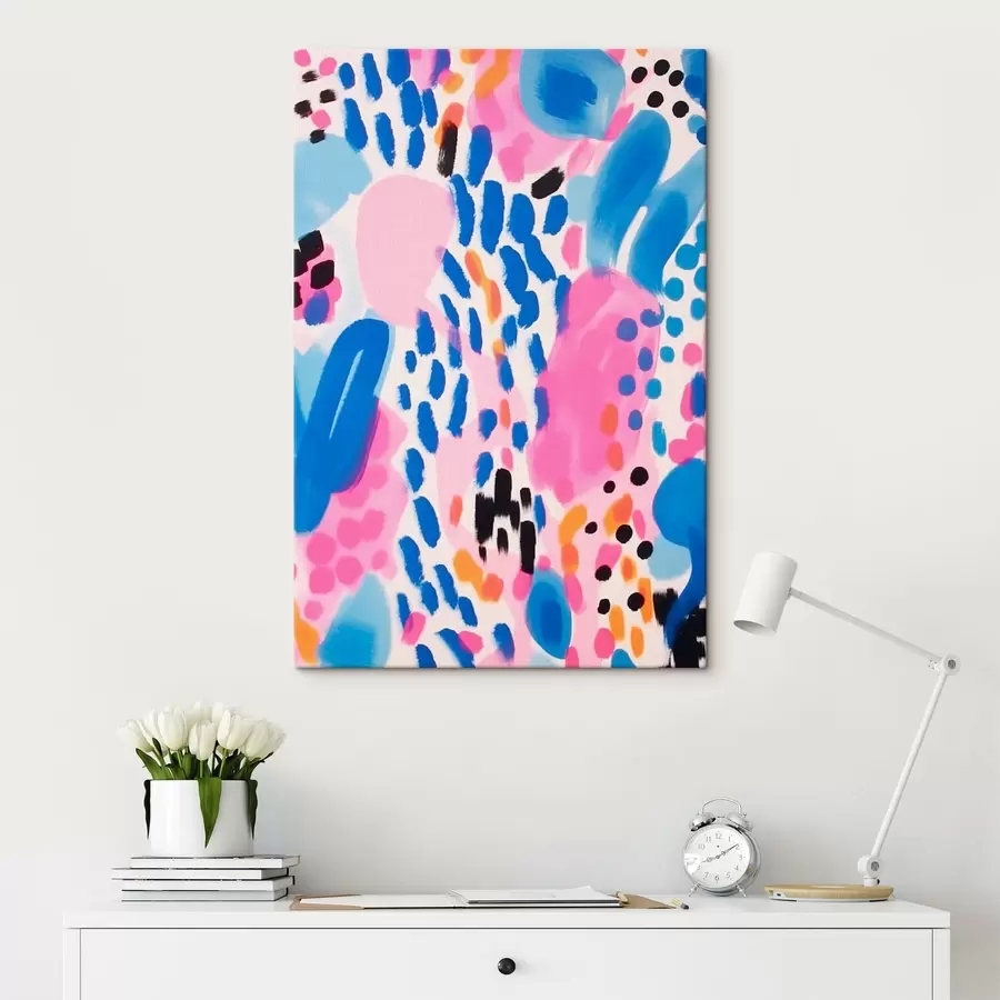 Glezna Krāsaina abstrakcija s41805