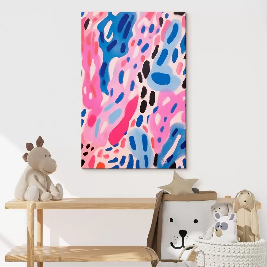 Glezna Krāsaina abstrakcija s41806