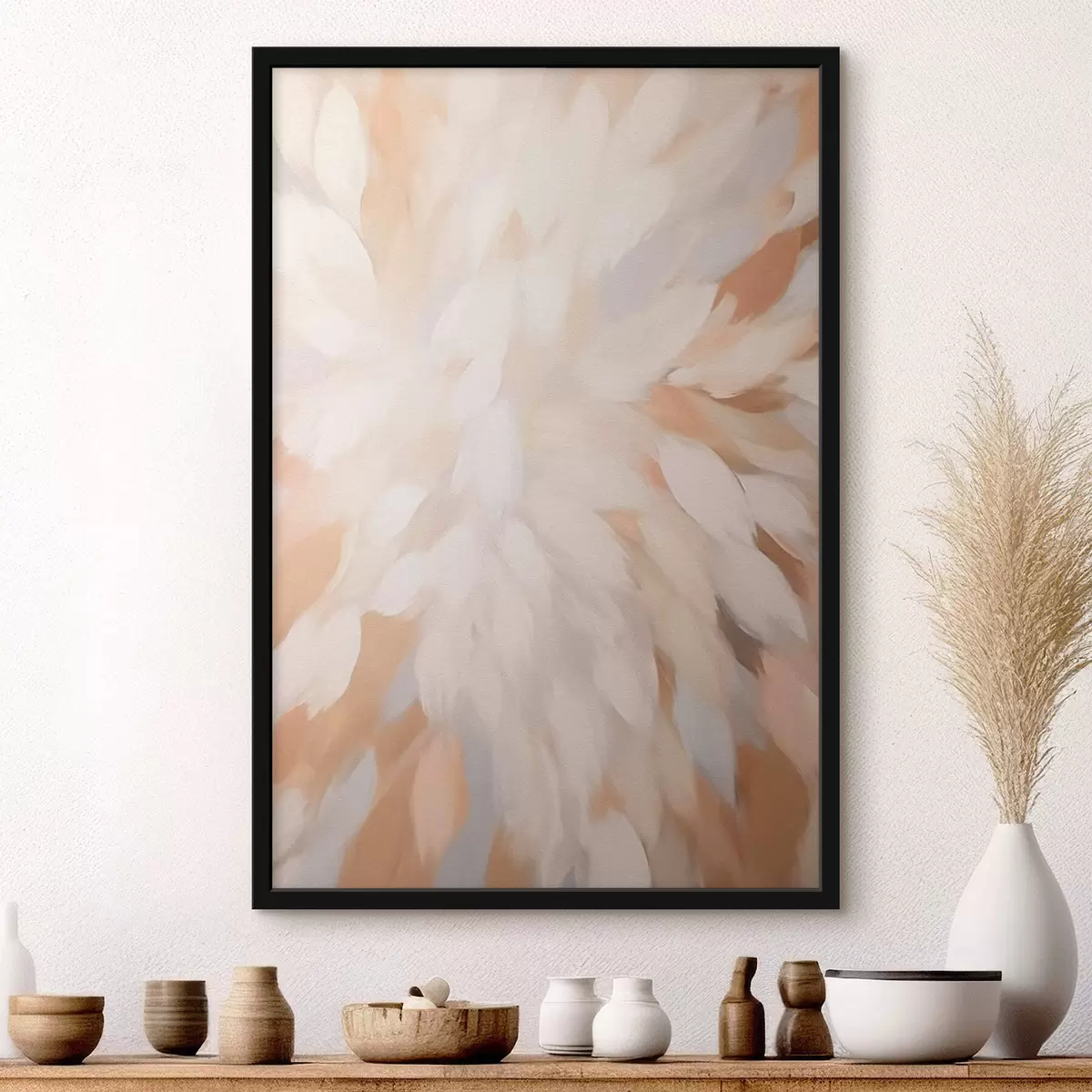 Plakāts Abstraktās lapas f41794