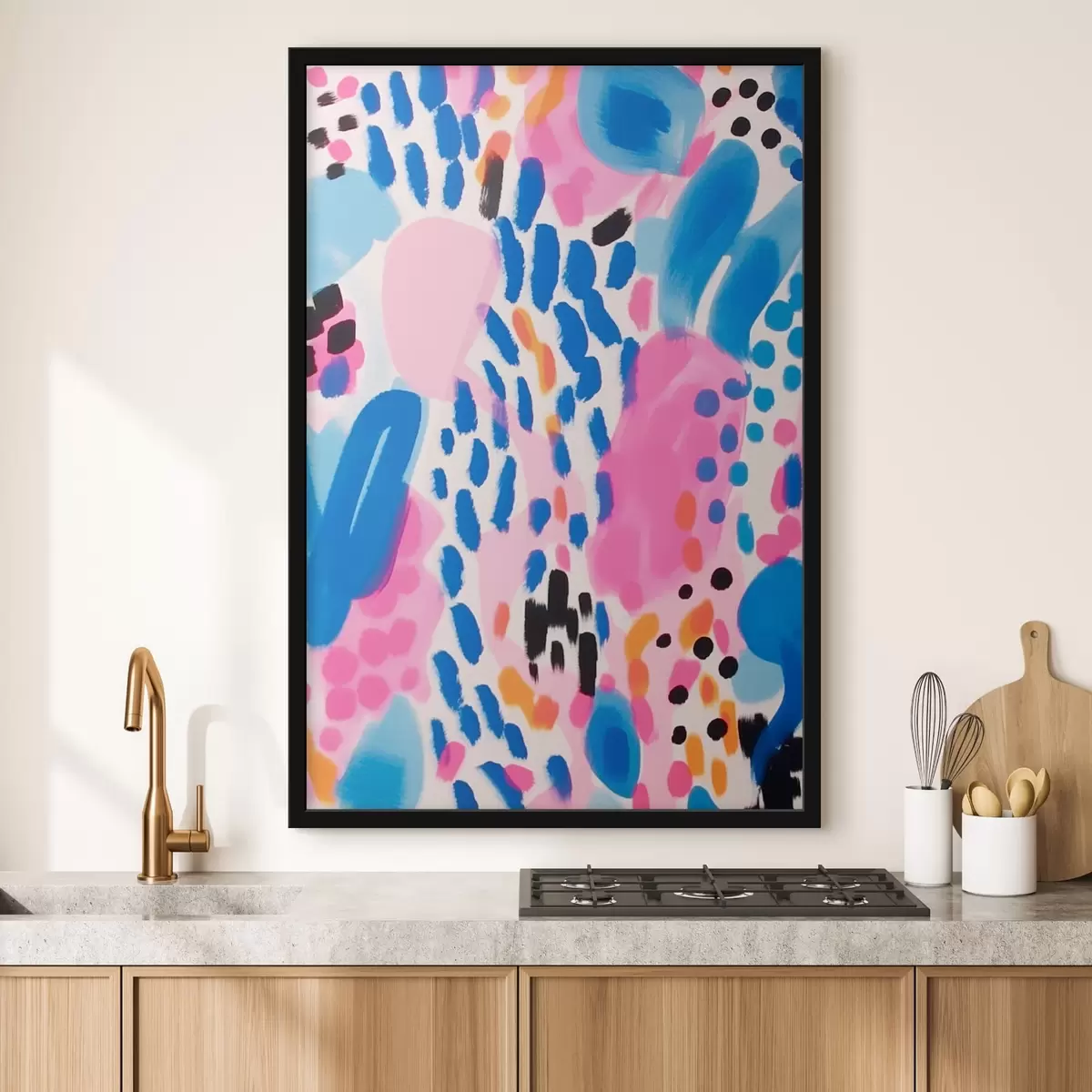 Plakāts Krāsaina abstrakcija f41805