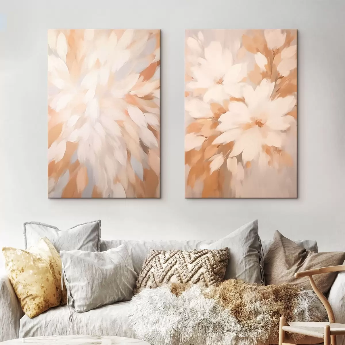 Glezna Ziedi un lapas m00391