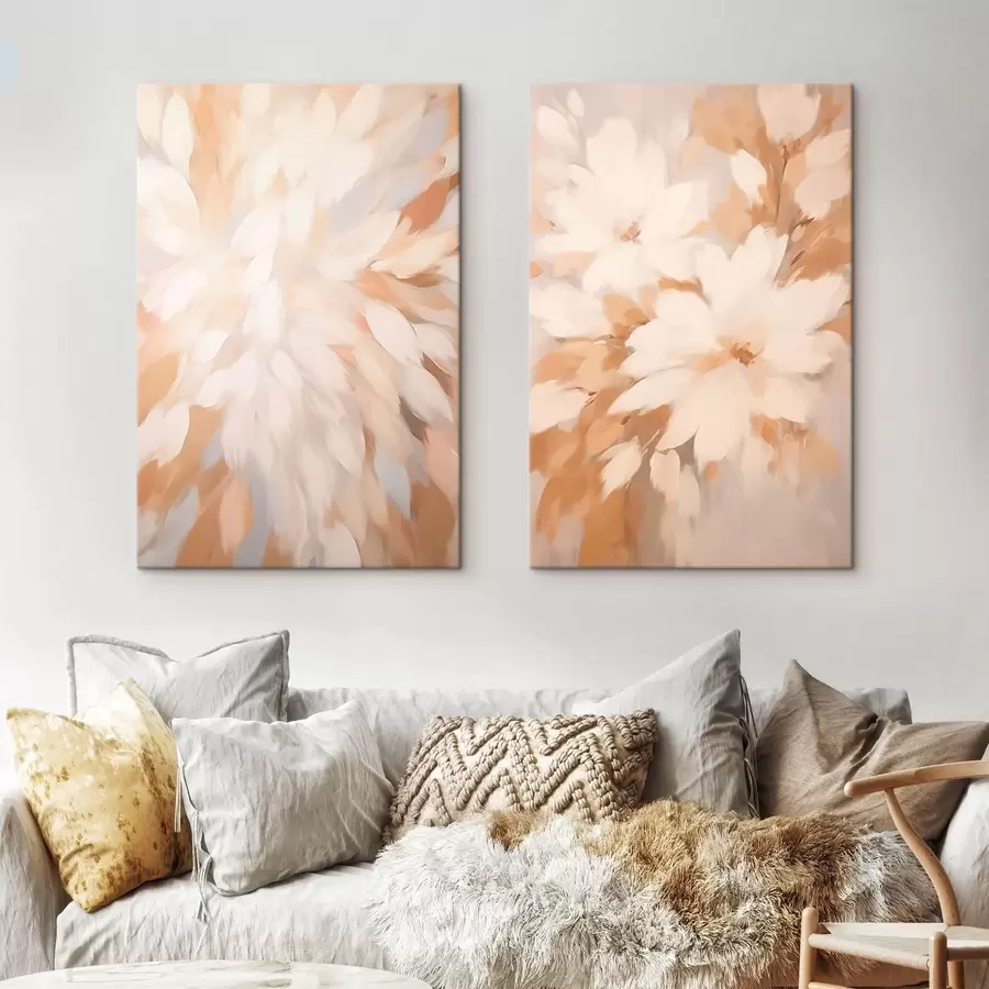 Glezna Ziedi un lapas m00391