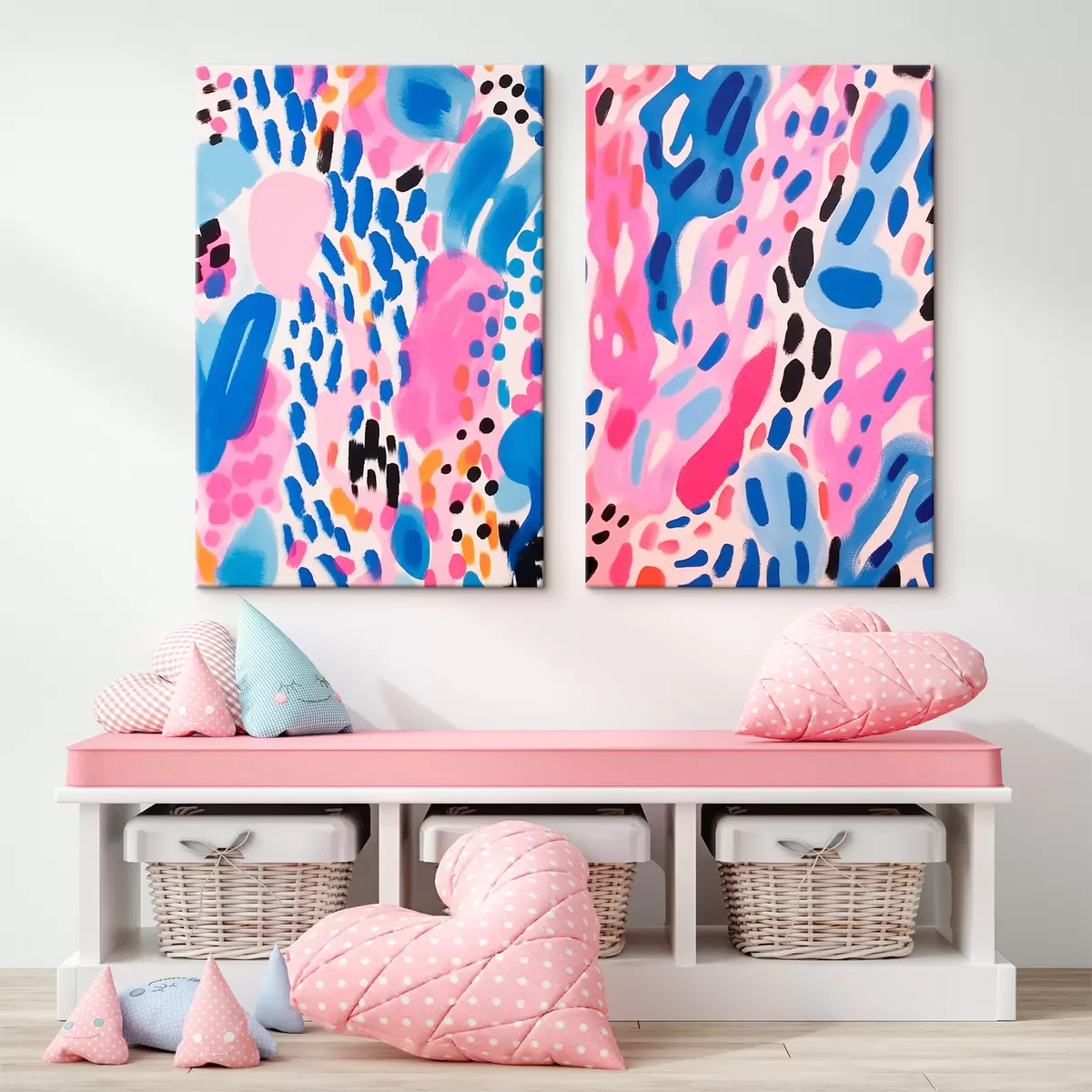 Glezna Krāsaina abstrakcija m00393