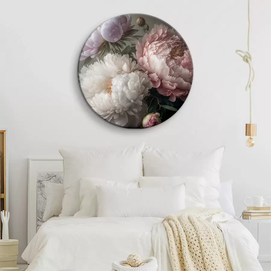 Glezna Ziedu, ziedlapiņu un rozā r33097