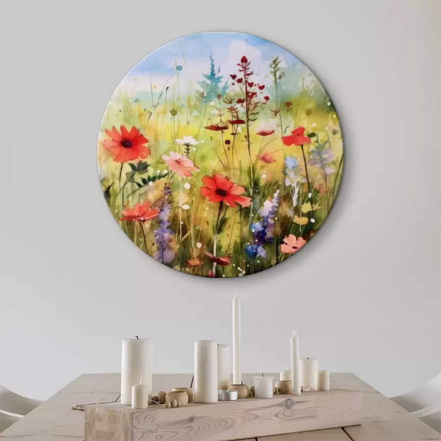 Fototapetes Zieds, augs un mākonis r33680