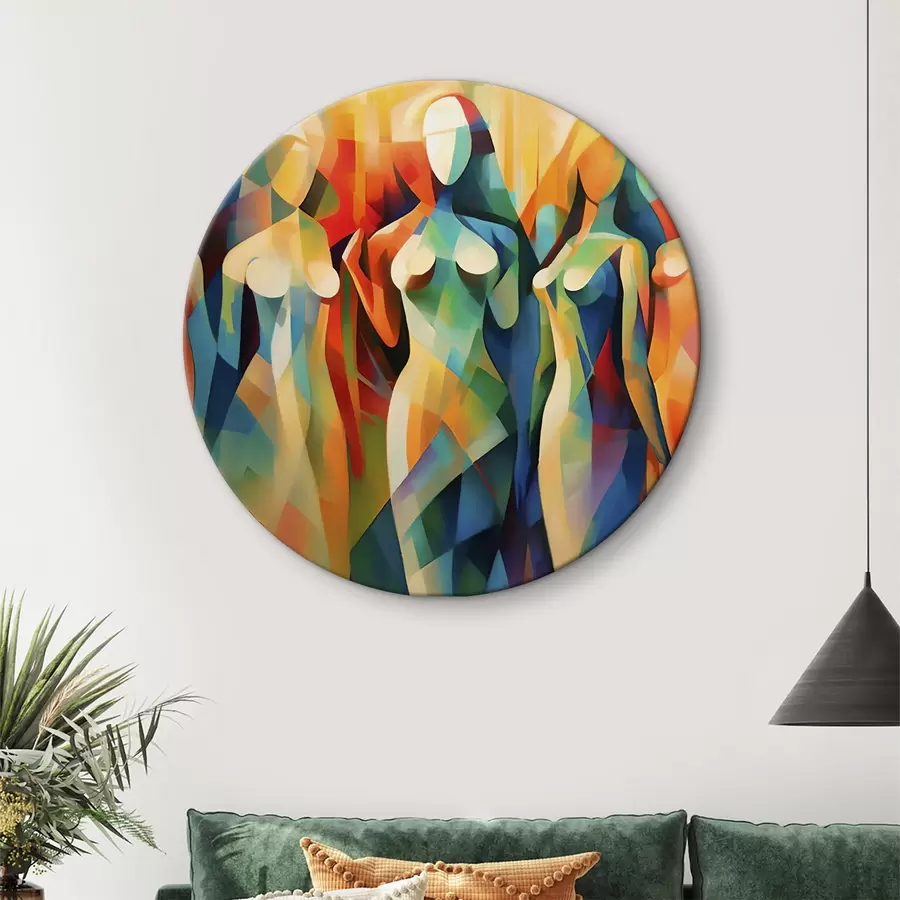 Glezna Krāsa, tekstils un oranžā krāsa r33844